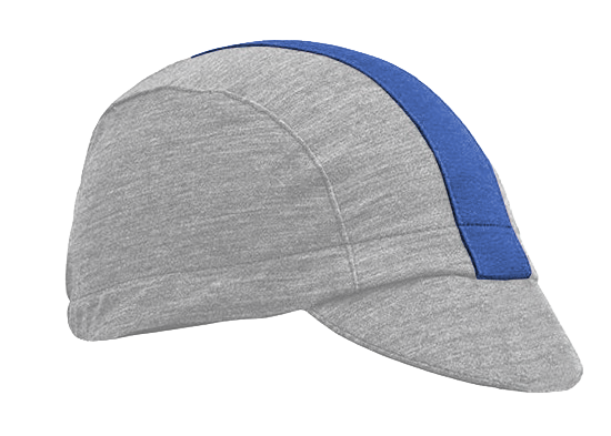 Heather Gray Merino Wool 3-Panel