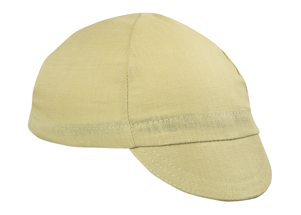 Pear Linen 4-Panel Cap