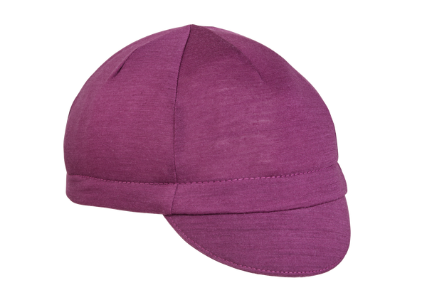 Plum Merino Wool 4-Panel